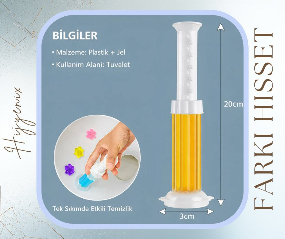 Hijyenix™ Aromatik Tuvalet Hijyen Jeli