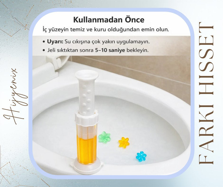 Hijyenix™ Aromatik Tuvalet Hijyen Jeli