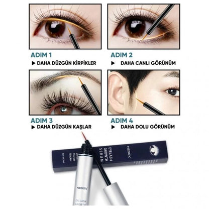 LashBloom™ Kaş & Kirpik Besleyici Serum – Onarıcı & Güçlendirici Bakım