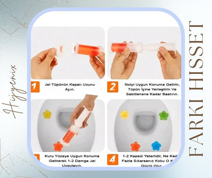 Hijyenix™ Aromatik Tuvalet Hijyen Jeli